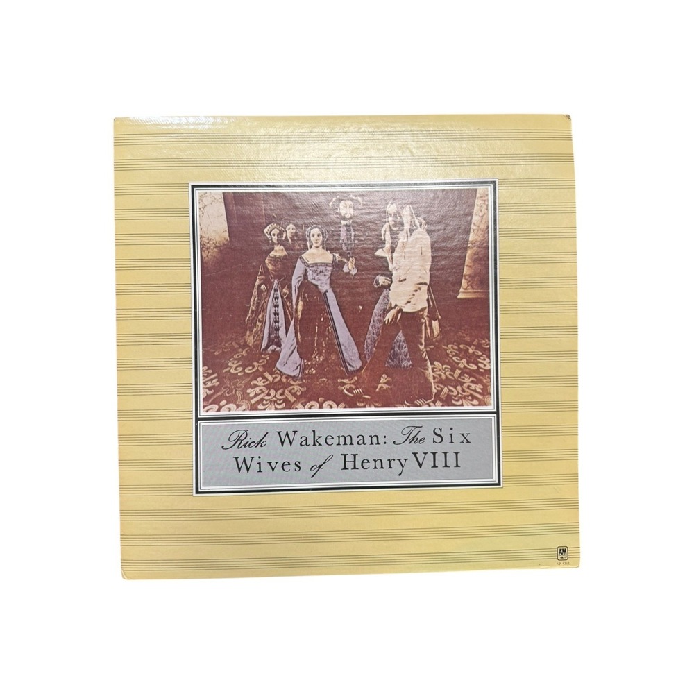 Rick Wakeman - The Six Wives Of Henry VIII (LP, Vinyl) 1973 Electronic Rock VG+